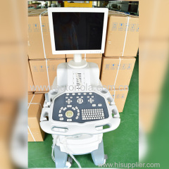 15 Inch LCD Digital Human Trolley Ultrasound Scanner HD image Multiple Function Seletion