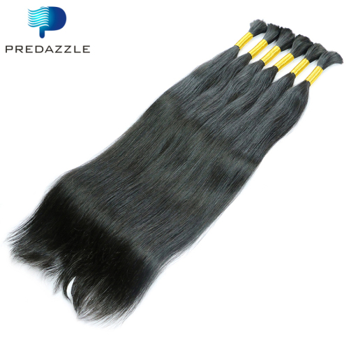 100% Virgin Human Hair Bulk Brazilian Straight Hair