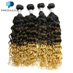 Italian Curly Wavy Hair Extensions Tb#4#30