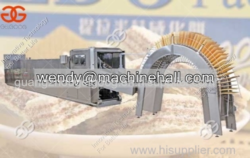 63 Mould Electric Heating Wafer Biscuit Production Line