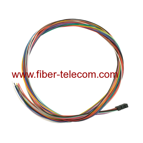 12 Fiber SM Multi Color Fiber Pigtails