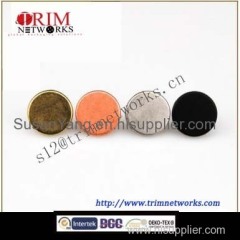 Alloy jeans metal button maker 17MM HVB Brass/HVB Matte copper/HVB Matte nickle/Matte black plastic inside demin button