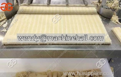 full automatic energy wafer biscuit production line 250kg/h or 1980pcs/h