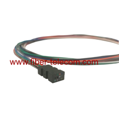 8 Fiber SM Multi Color Fiber Optical Pigtails