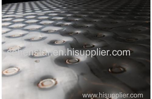 Efficient Laser Welding Embossed Design Heat Exchange Plate Cooling Plate