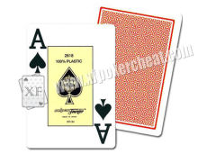 Gambling No. 2800 Poker Size Playing Cards For Precision UV Contact Lenses