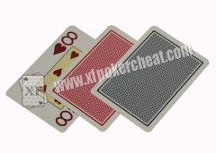 Gambling No. 2800 Poker Size Playing Cards For Precision UV Contact Lenses