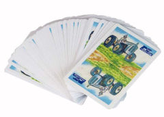 Recyclable Gambling Props Paper Tractor Playing Cards Bridge Size