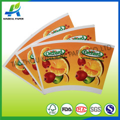 Pe coated paper cup blanks for cold drink