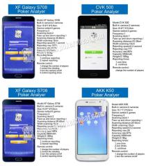 Galaxy Note7 PK King 708 Camera Poker Card Analyzer For Private Cards Game