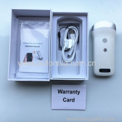 WIFI connect to IPAD IPHONE sets mini ultrasound wireless convex ultrasound probe