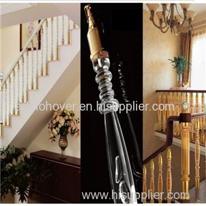 Decorative Acrylic Balustrade Railing System