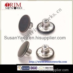 Brass jeans round metal button maker