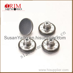 Brass jeans round metal button maker