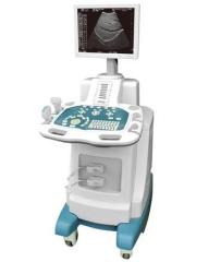 Digital Trolley Ultrasound Scanner 2D real time with beautiful shape and easy to move