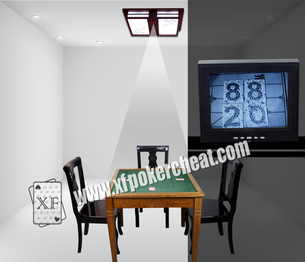 Ceiling lamp infrared poker lens