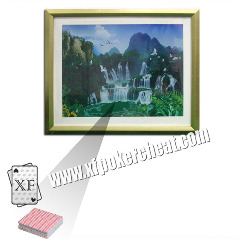 Wall frame photo lamp IR camera