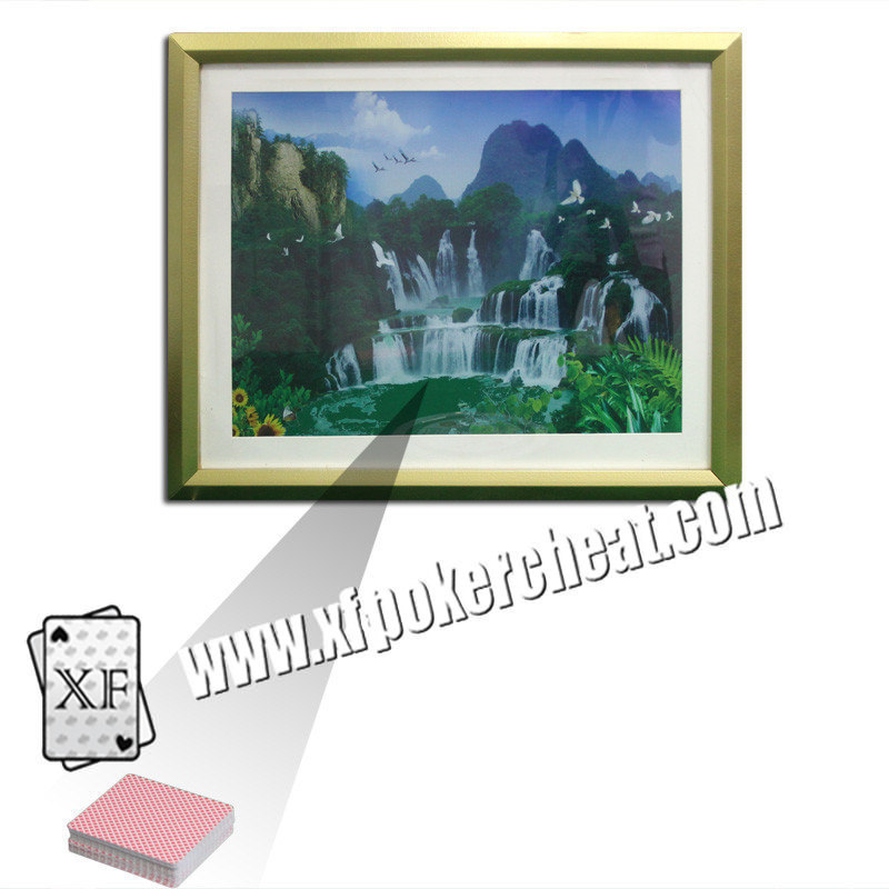 Wall frame painting IR lens