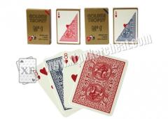 XF Modiano Golden Trophy Marked Cards With Invisible Ink For Poker Cheating