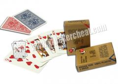 XF Modiano Golden Trophy Marked Cards With Invisible Ink For Poker Cheating