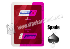 Playing Cards For Casino Games With Plastic Material And Invisible Ink UV Markings