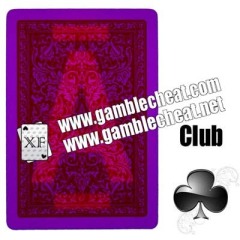 Magic Gambling Props Fournier Plastic 2818 Red Blue Jumbo Face Playing Cards