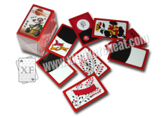 Korea Huatu Plastic Marked Playing Cards Gambling Props Invisible Ink Glasses