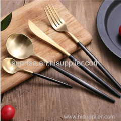 PVD color plated cutlery