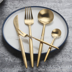 PVD color plated cutlery