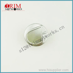 Alloy jeans metal button maker face with embossed D button