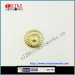 Alloy rivet metal button maker 12MM HVS gold round tooth pattern bead alloy button