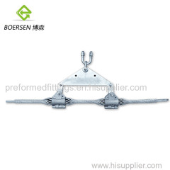 Ground Preformed Strain Clamp