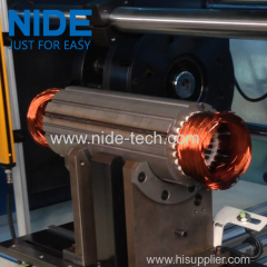 NIDE stator coil forming machine with touch screen