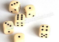 8 / 10 / 12 / 14mm Size Plastic Dice Cheating Device for Gamling Cheat / Magic Show