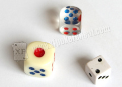 8 / 10 / 12 / 14mm Size Plastic Dice Cheating Device for Gamling Cheat / Magic Show