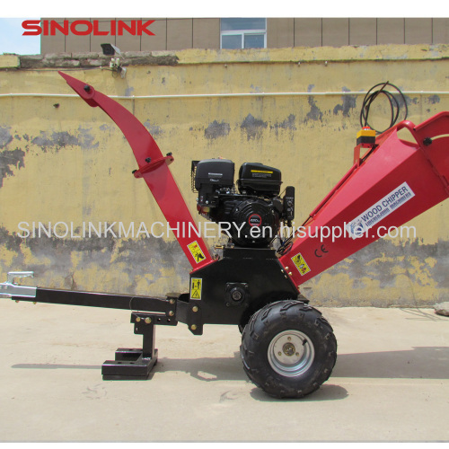 CE certificated gasoline chipper shredder mulcher for garden