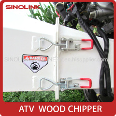 ATV Wood Chipper With 15HP Gasoline Engine