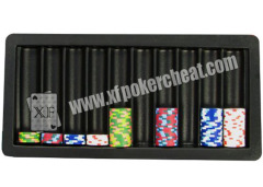 Chip Tray Poker Invisible Marks Scanner For Gambling Cheat