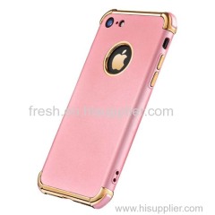 Flexible Soft Matte iphone case (pink)