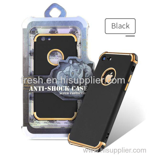 Flexible Soft Matte iphone case (black)