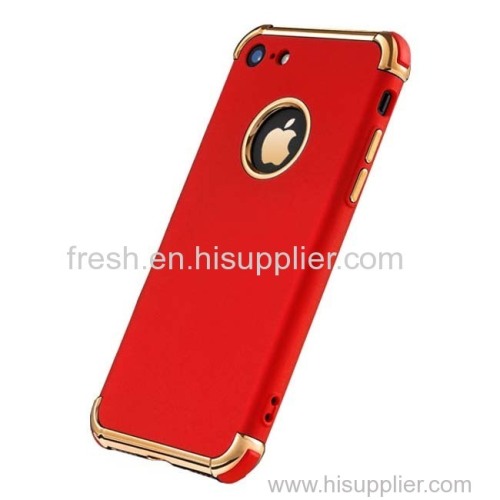 Flexible Soft Matte iphone case (red)