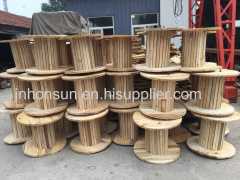 steel wooden cable reel