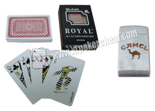 Professional Marked Poker Cards Casino Games Royal Plastic Playing Cards