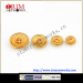 Alloy shank metal fashion button maker HVB brass with yellow oil concave with small round edge button