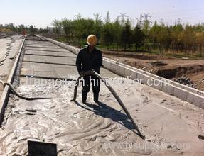 Light concrete soft foundation bridge head filling New