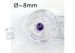 8mm UV Invisible Ink Contact Lenses Marked Cards Contact Lenses