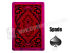 Paisley Kem Plastic Playing Cards For Perspective Glasses Gambling