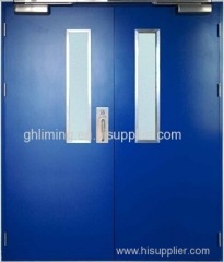 FM WH intertek certificate steel fire rated door hollow metal door