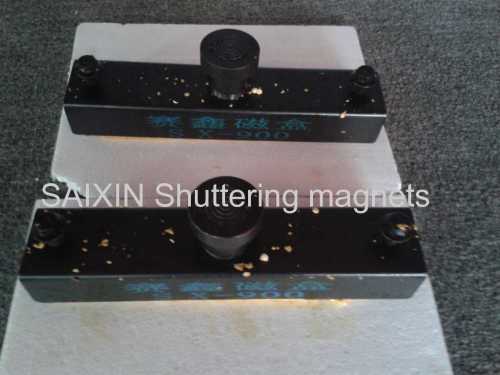 SAIXIN shuttering magnet box 900KGS precast concrete magnet box permanent magnets