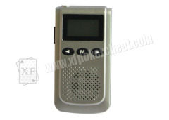 Advanced Plastic One To One Wireless Walkie Talkie For Poker Game Cheat